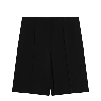 MAYFEYR - Toteme - Black Wool-Blend Bermuda Shorts - 262-WRB0455FB0475001