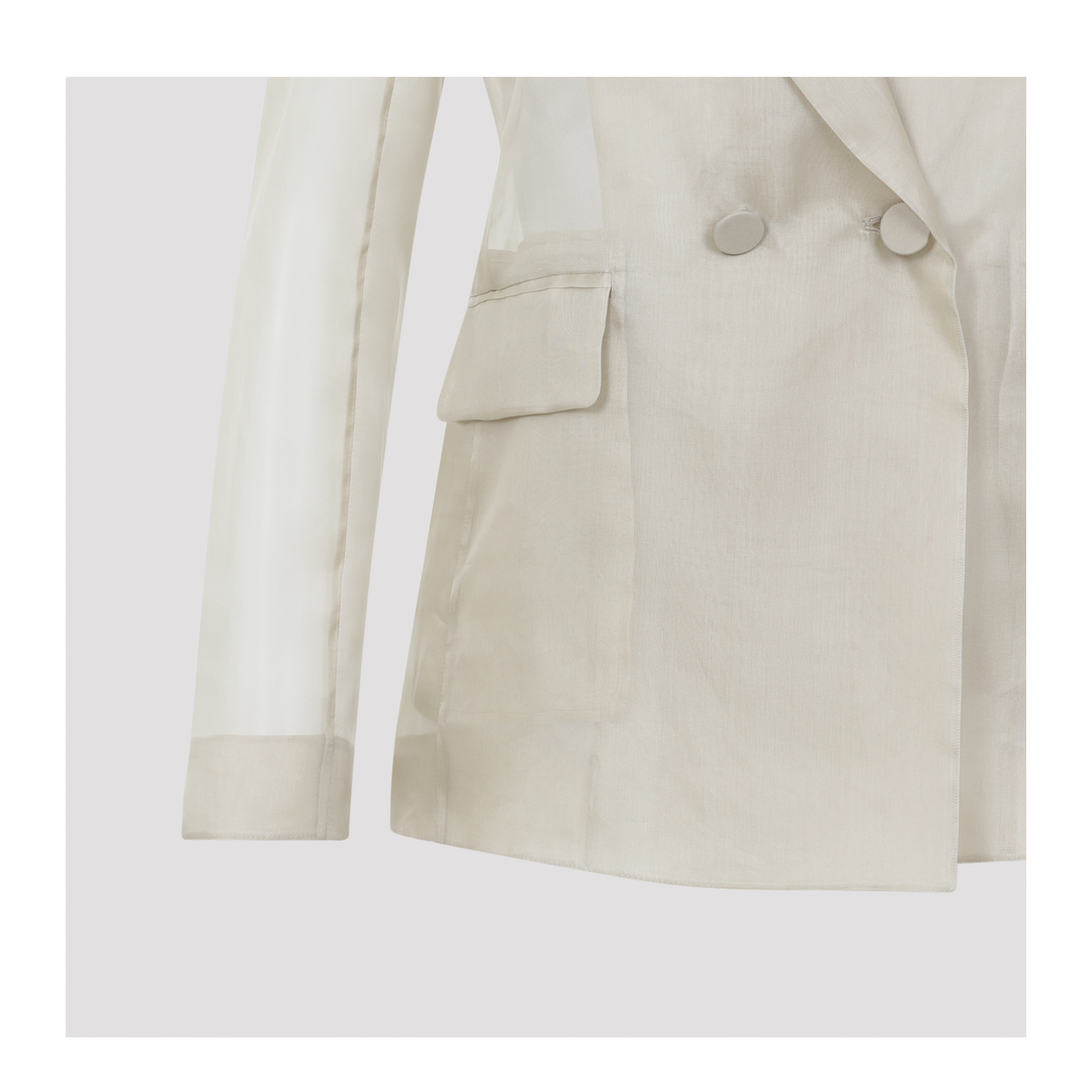 MAYFEYR - Max Mara - Pianoforte Slogan Organza Jacket - 2611041014600001