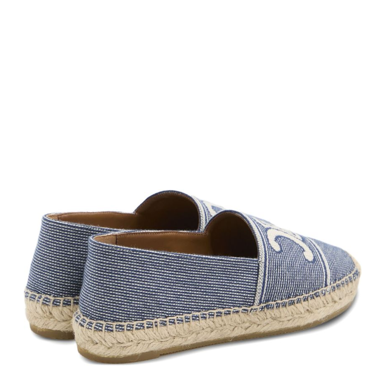 Striped Textile Espadrilles