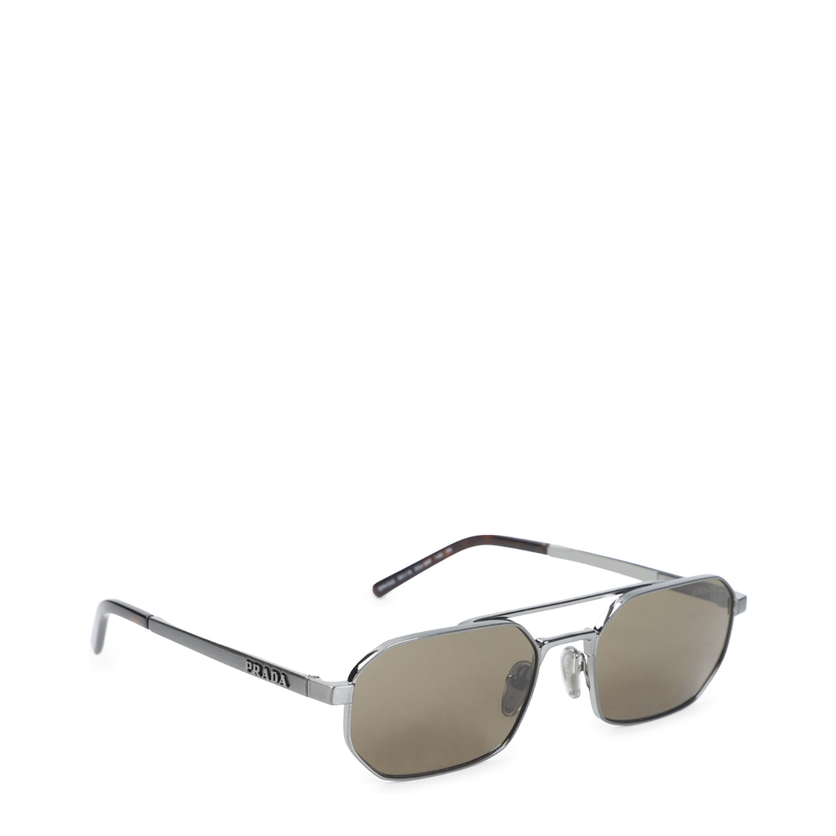 MAYFEYR - PRADA EYEWEAR - Silver Gun Metal Sunglasses - 0PRD53S23J90F