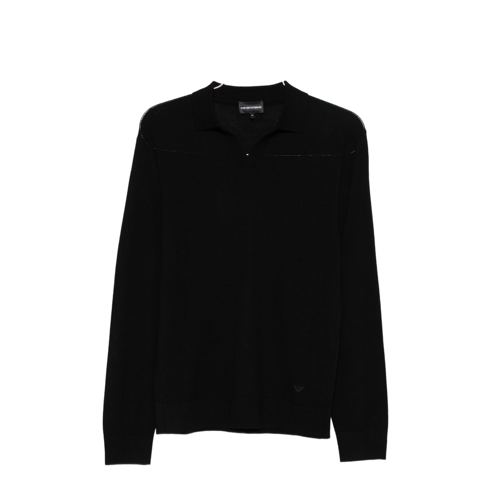 Polo Neck Sweater Black
