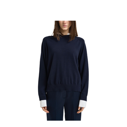 MAYFEYR - Semicouture - Sweaters Blue - Y6SB60N06-1