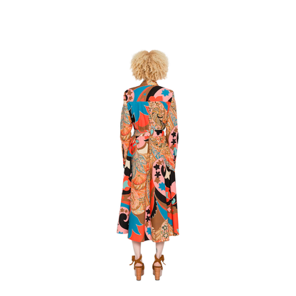 MAYFEYR - Etro - Midi Dress With Belt - WRHA0521AKI49