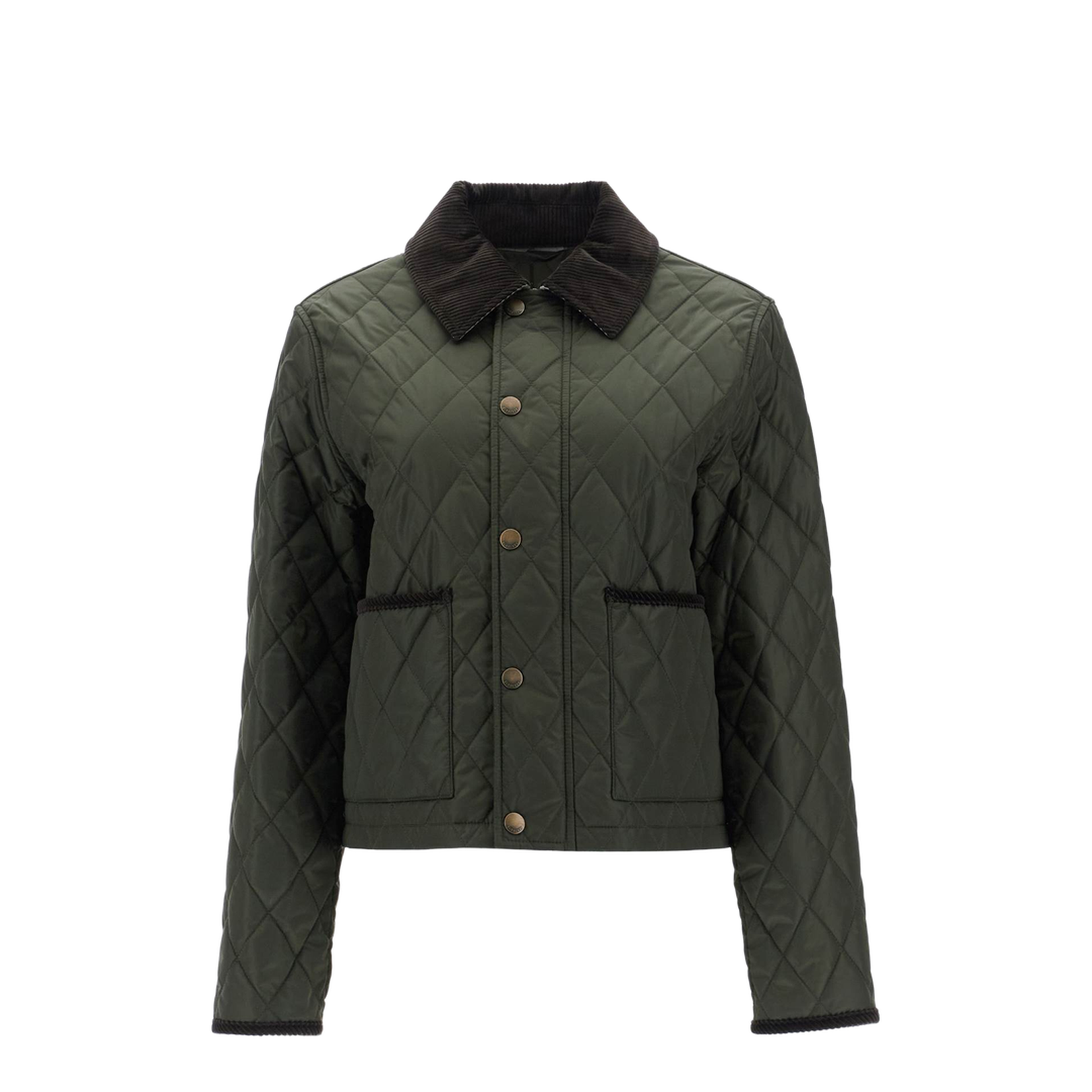 Cropped Quilted Jacket