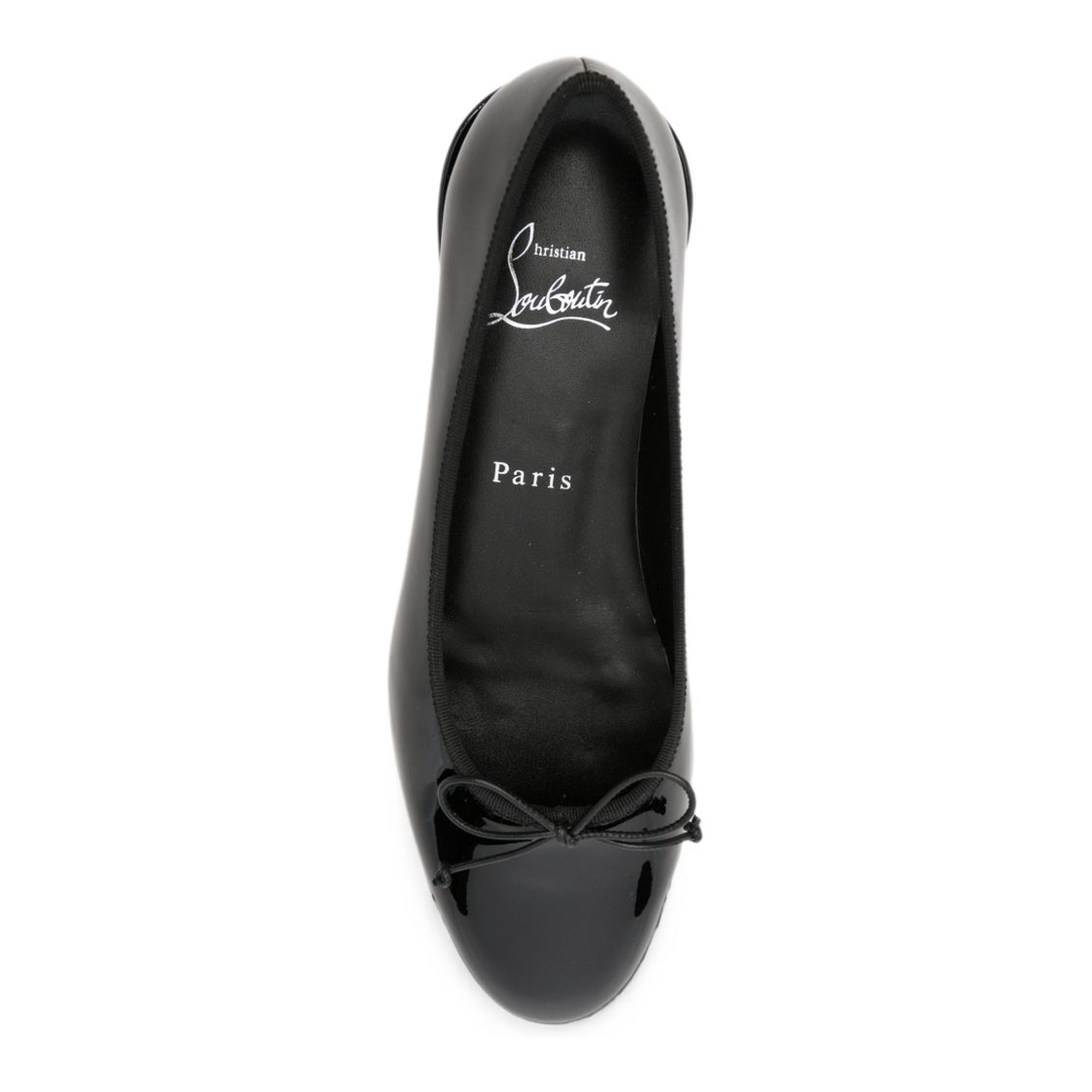 MAYFEYR - Christian Louboutin - Black Patent Flat Shoes - 3260198B439