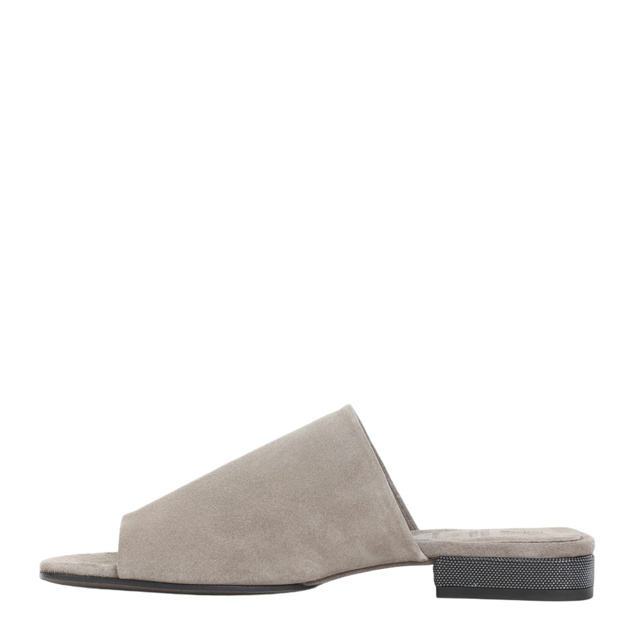 MAYFEYR - Brunello Cucinelli - Suede Flat Sandals - MZSFC3170