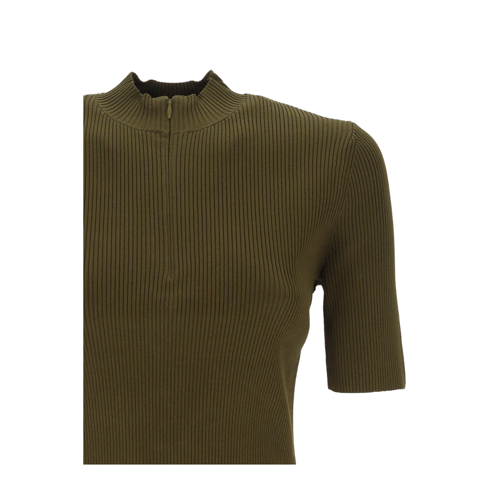 Half-zip Crewneck Sweater