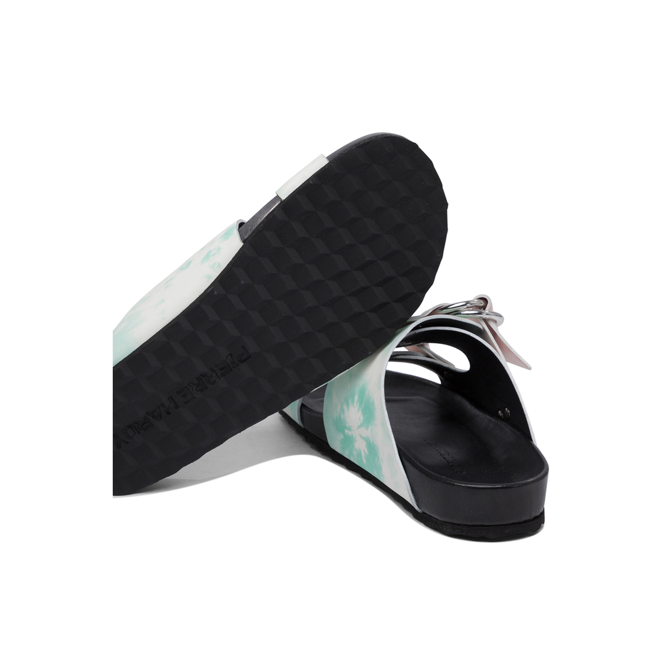 MAYFEYR - Pierre Hardy - Sandals - VN01CALFMULTITIEANDDYEBLACK