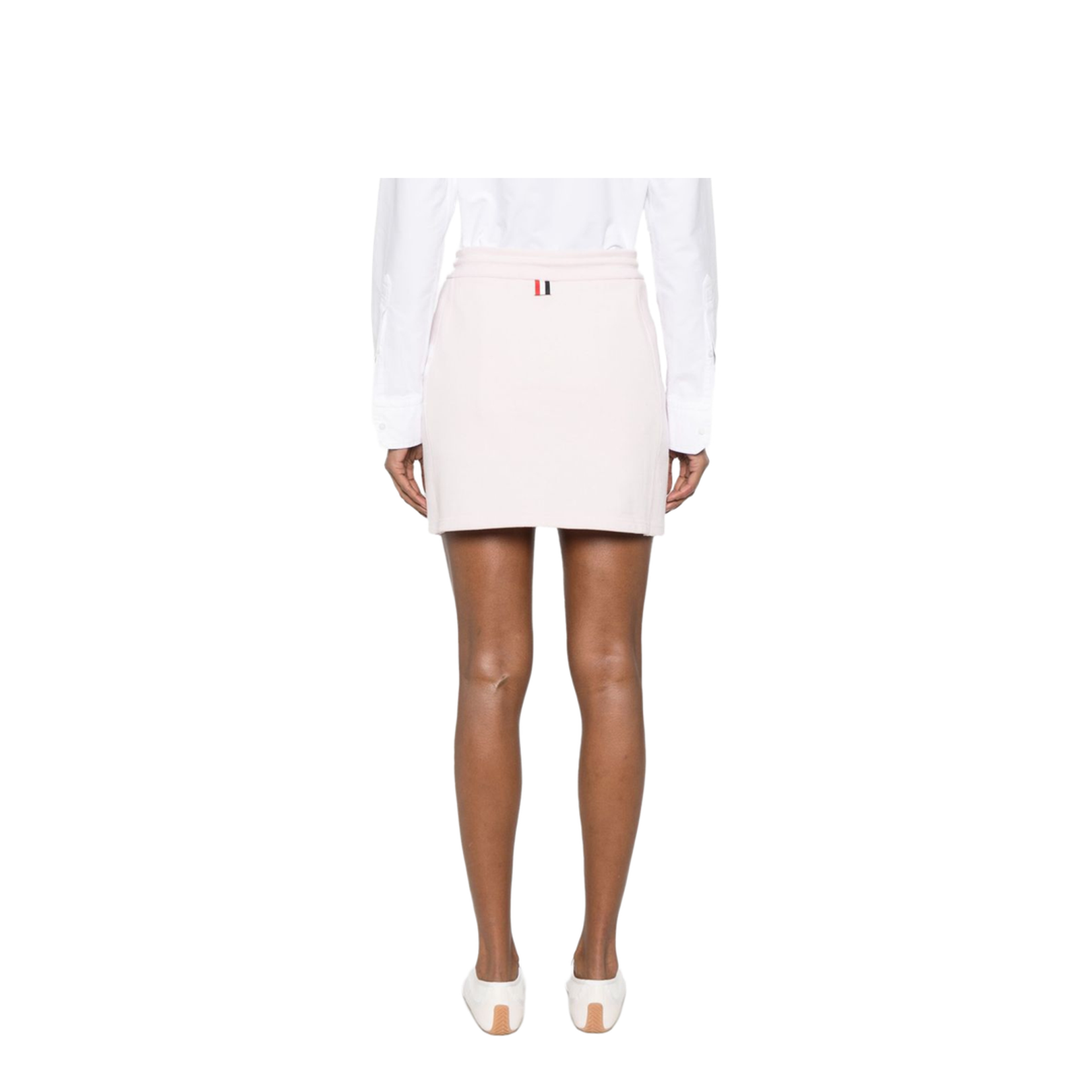 Classic 4-Bar Jersey Mini Skirt
