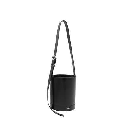Cannolo Bucket Leather Shoulder Bag