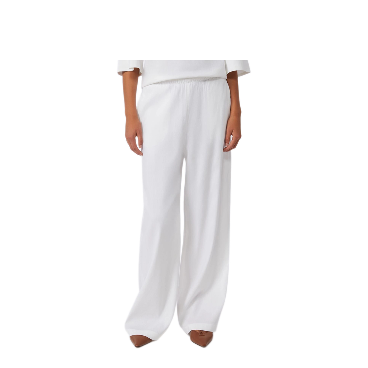 MAYFEYR - Max Mara - Stretch Linen And Viscose Trousers - 2611131029600001