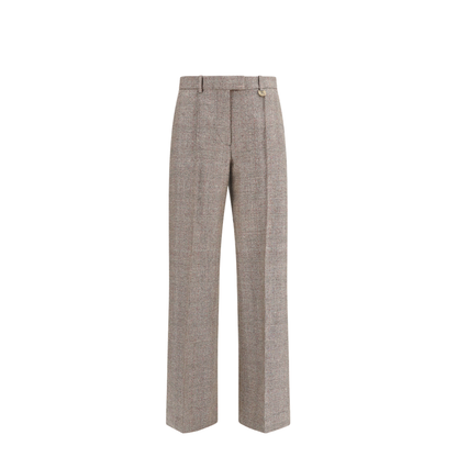 MAYFEYR - Burberry - Tailored Linen And Wool-Blend Pants - 8127796
