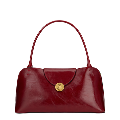 MAYFEYR - Versace - Bosa Shoulder Vivian Medium In Glossy Leather - 10234561A174281RE5J