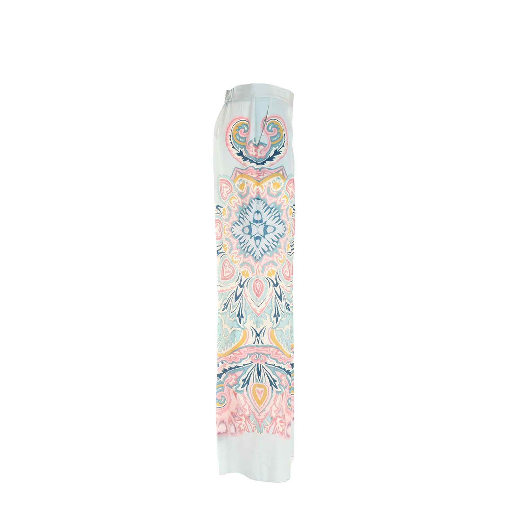 Printed Silk Trousers