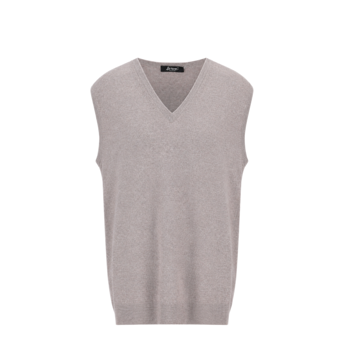MAYFEYR - LA ROSE - Knitwear Gilet Oversize Grigio Chiaro - GD2280721866GRIGIOCHIARO