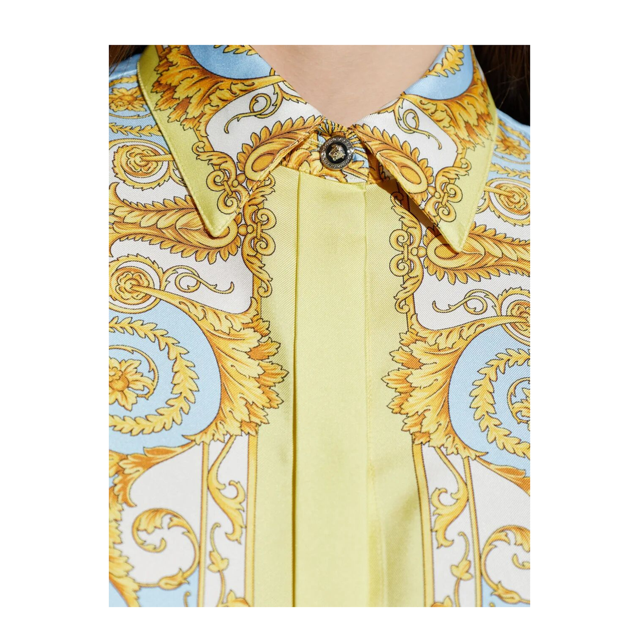 MAYFEYR - Versace - Baroque-Printed Silk Shirt - 10013601A17165