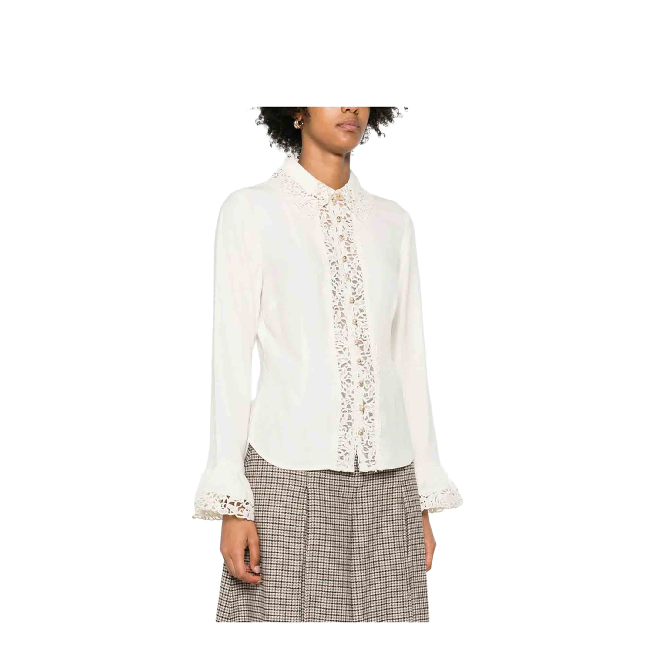 Ivory Viscose Shirt