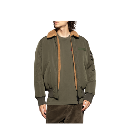 Sherpa Collar Bomber Jacket