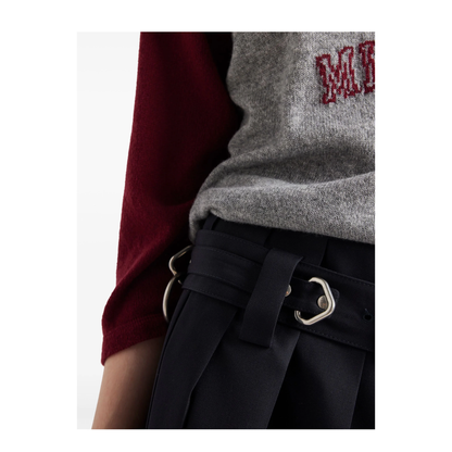 MAYFEYR - Prada - Belted Pleated Skirt - P184YHSOOO108NF0008