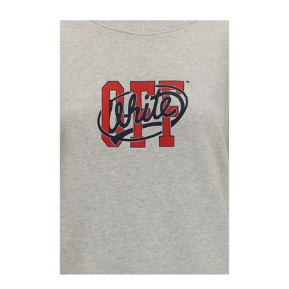 MAYFEYR - Off-White - Off College Crewneck Sweatshirt - 2FE00513TW063