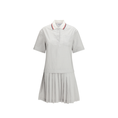 MAYFEYR - Thom Browne - Cotton Polo Dress - FDSF44A07878035