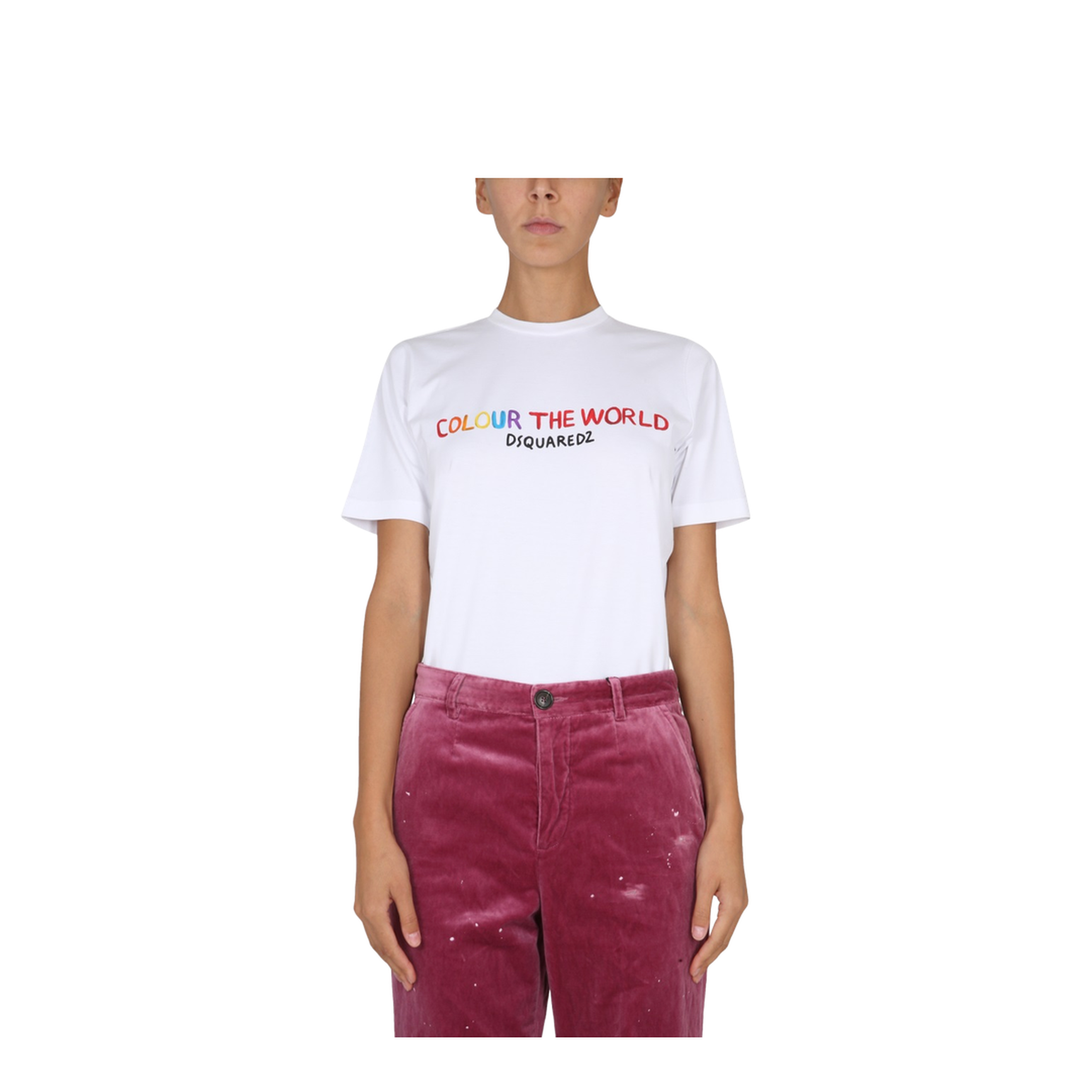 MAYFEYR - Dsquared2 - T-Shirt With Logo - S72GD0396S24387100