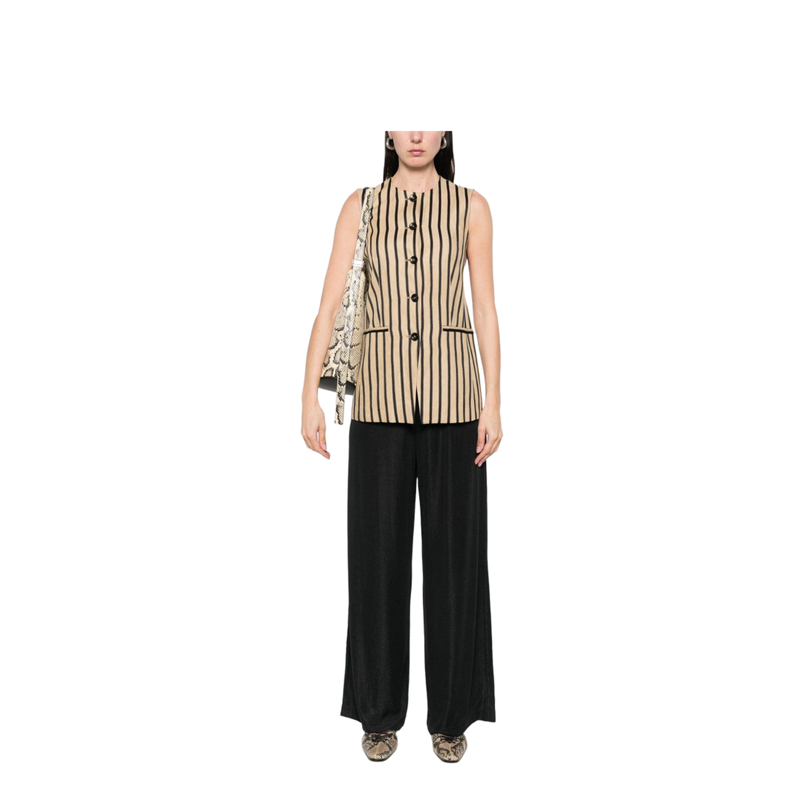 Beachwear Trousers with Logo Ring Detail