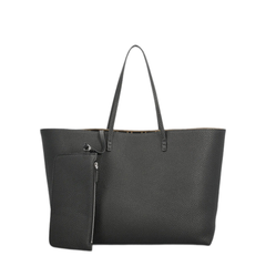 Medium Calfskin Tote - Black