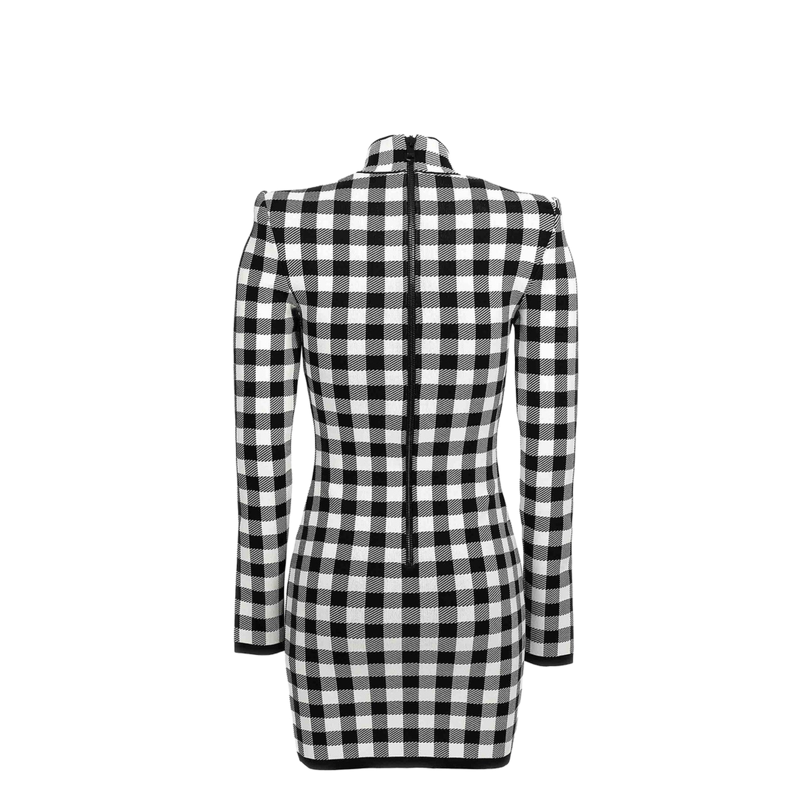 Vichy Knit Dress