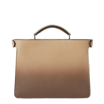 Peekaboo ISeeU Small Leather Shoulder Bags - Beige