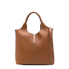 Small Calfskin Tote - Brown