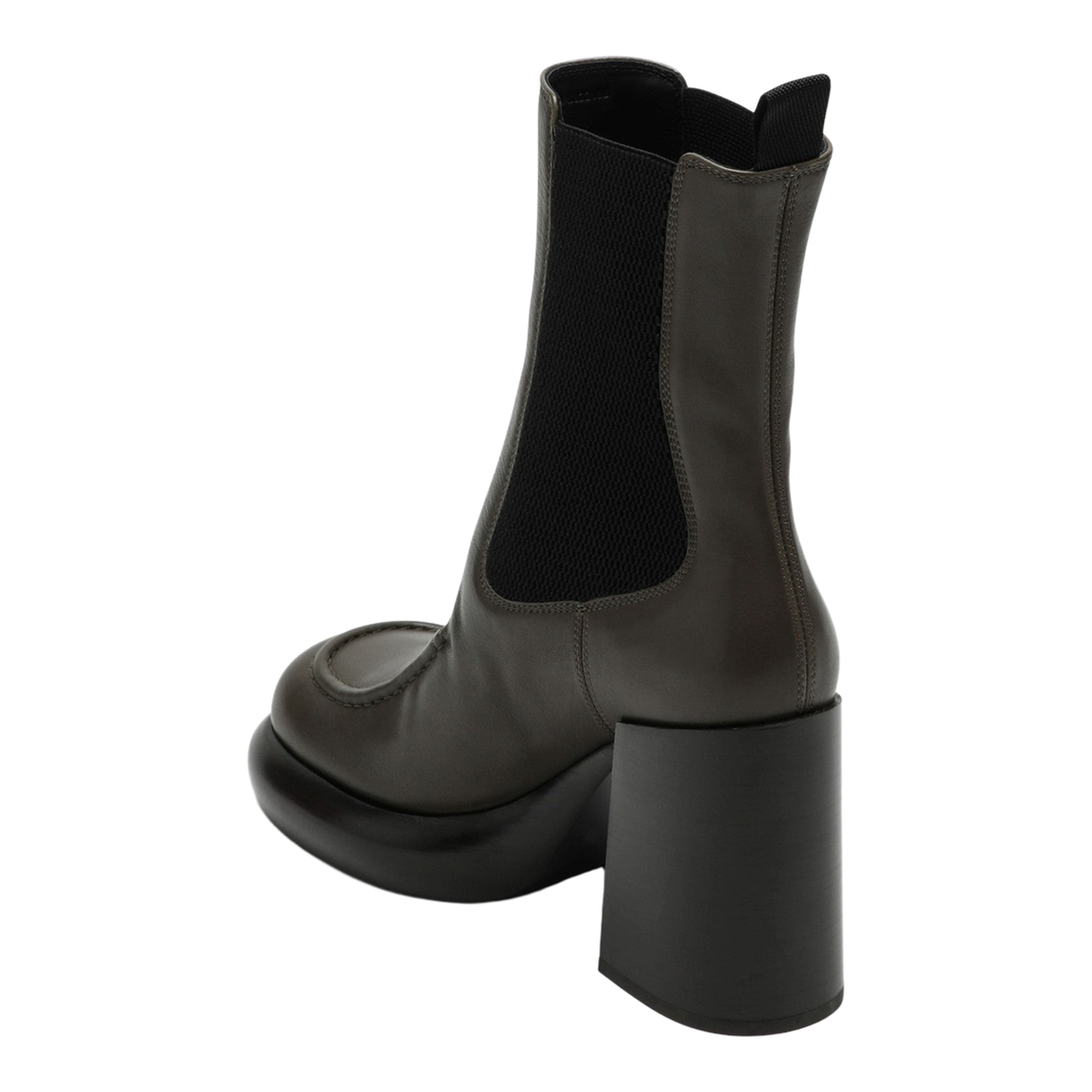 Chelsea Wedge Boot in Dark Green