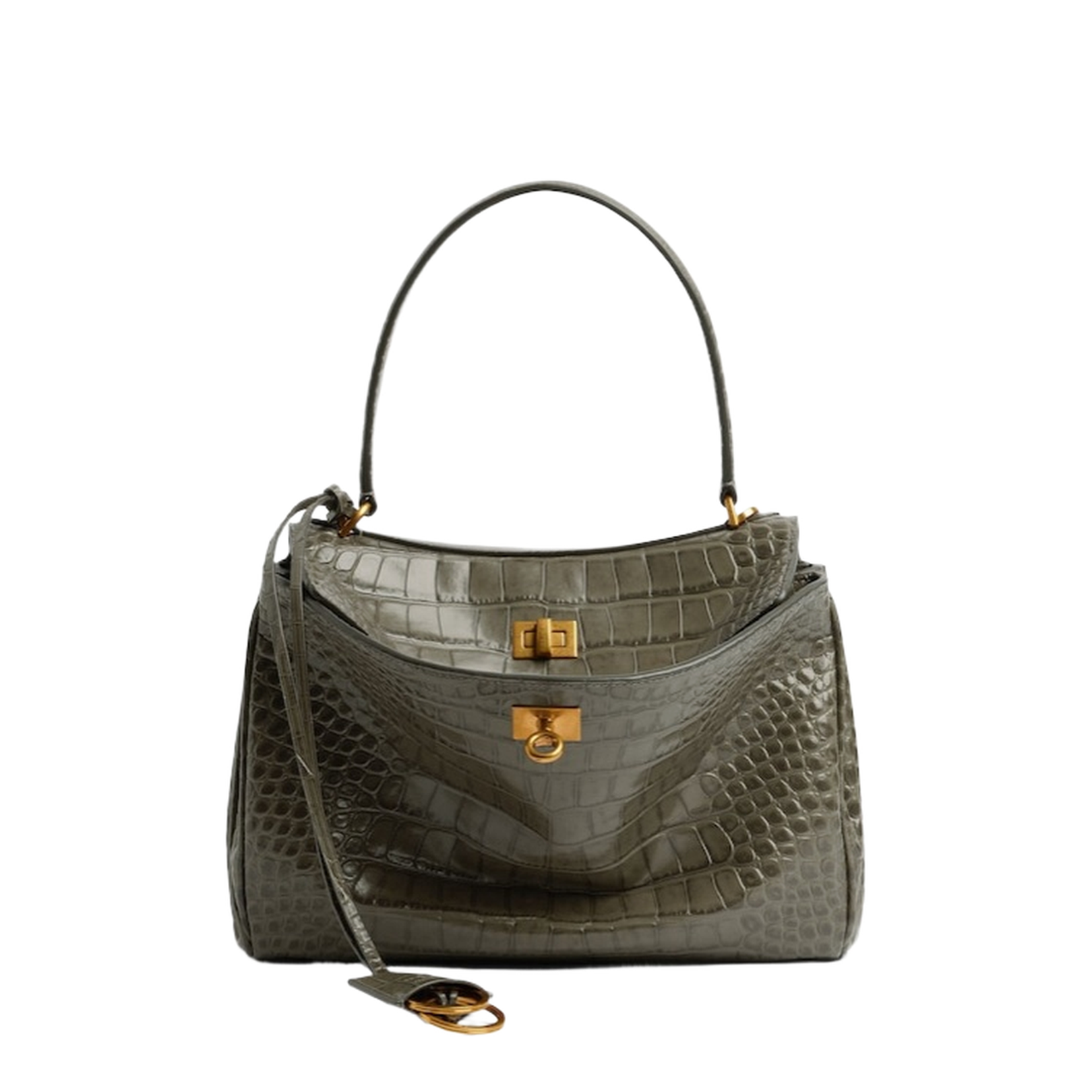 Rodeo Handbag Small in Army Green
