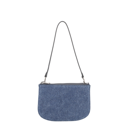 Twin Denim Shoulder Bag