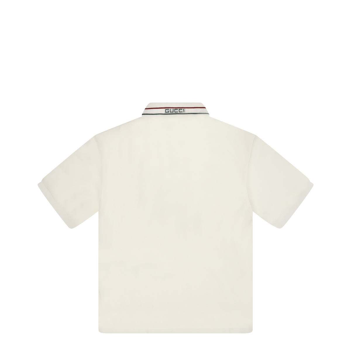 MAYFEYR - Gucci - T Shirt With Logo Collar For Boy - 860897XJHW29024