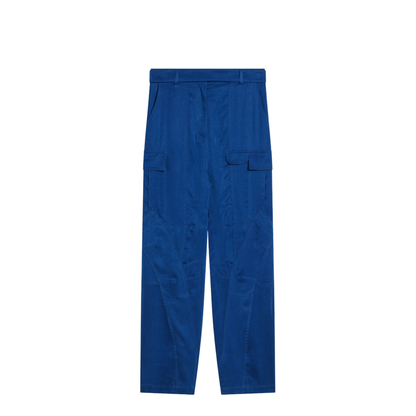 Electric Blue Cargo Trousers