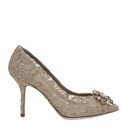 With Heel Beige