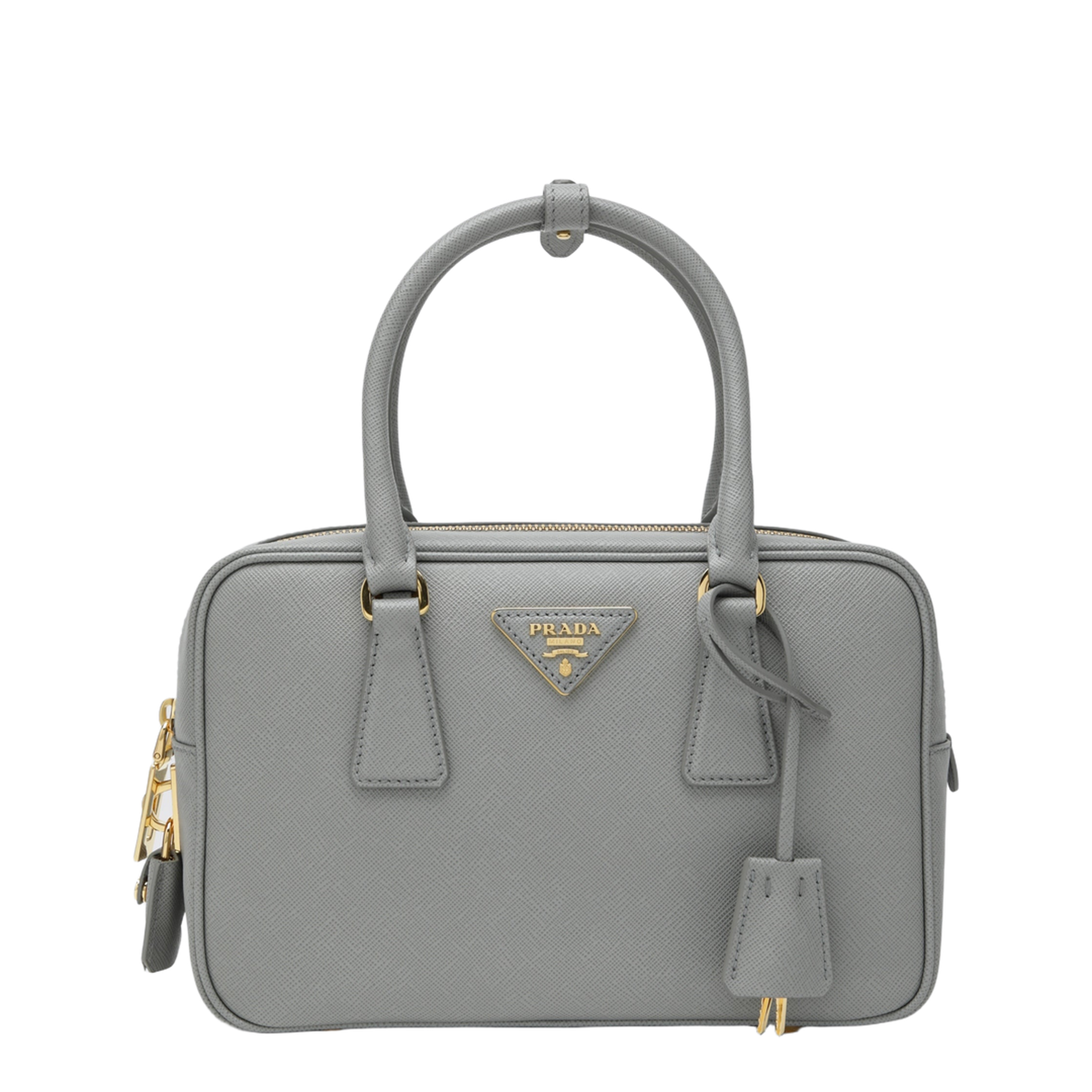 MAYFEYR - Prada - Top-Handle Bag In Nube Saffiano Leather - 1BB113EOMNZVF0424