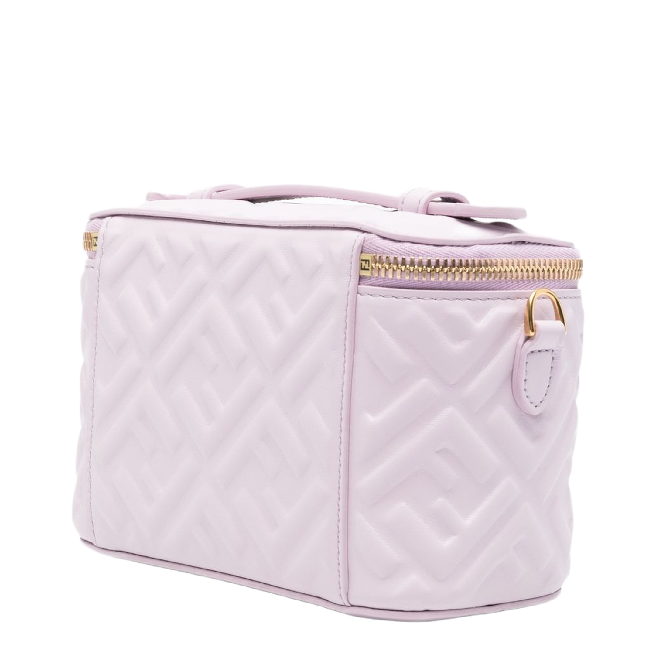 Vanity Mini Nappa Leather Crossbody - Anemone Purple