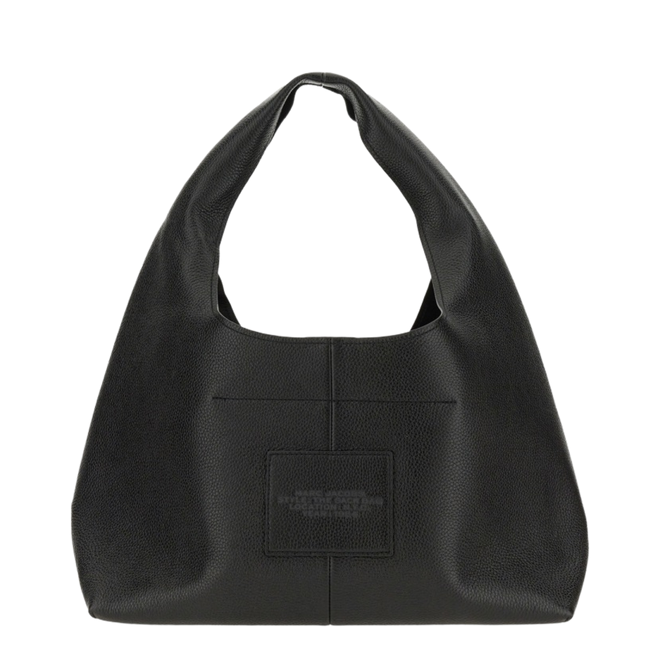 The Sack Bag In Black Leather