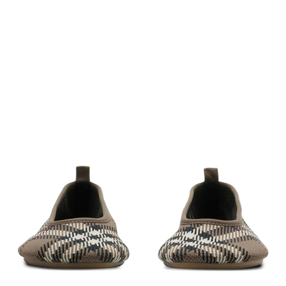 Check Ballet Flats