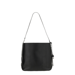 Hocket Medium Calf Leather Hobo Bag - Black