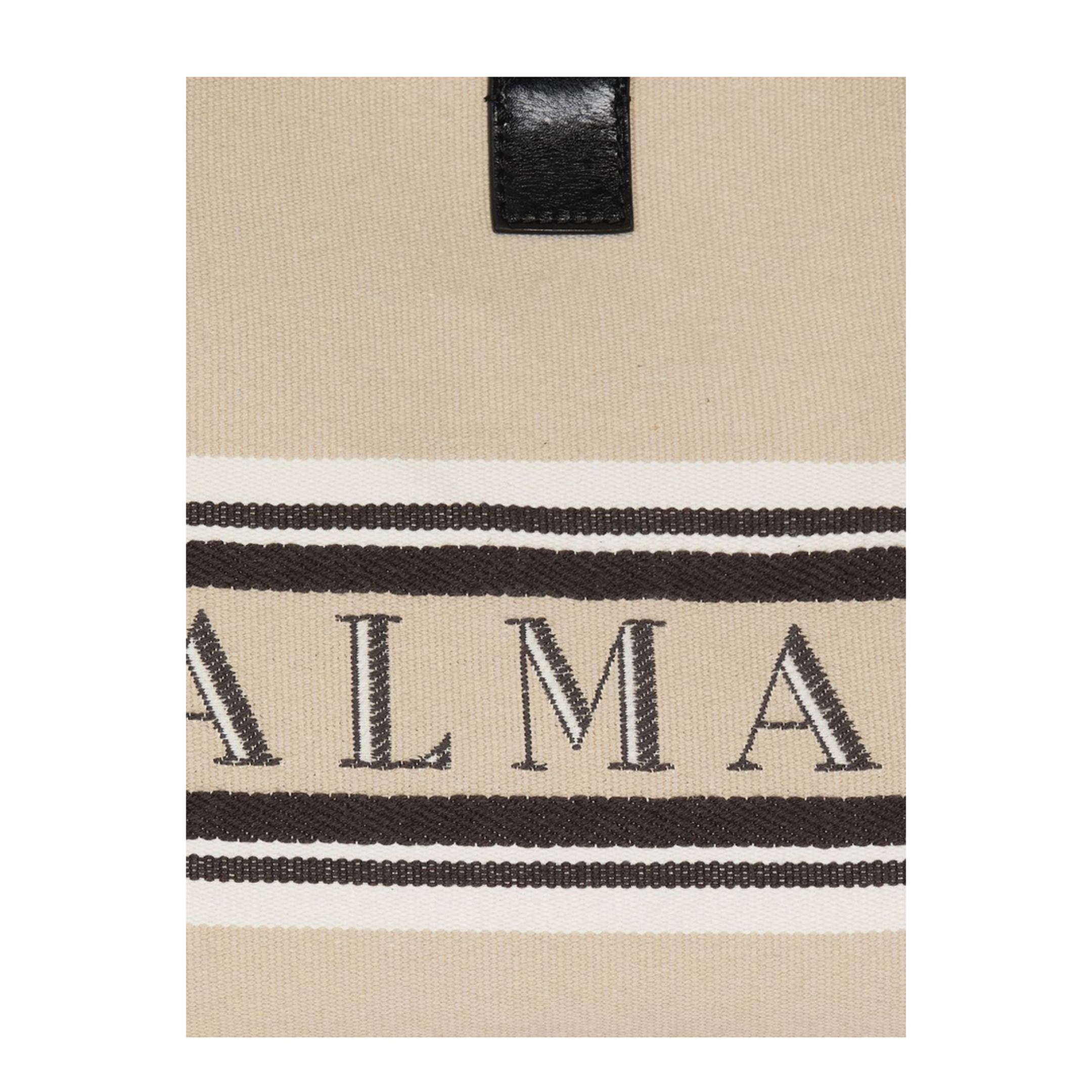Release Small Canvas Leather Tote - Natural/Cream