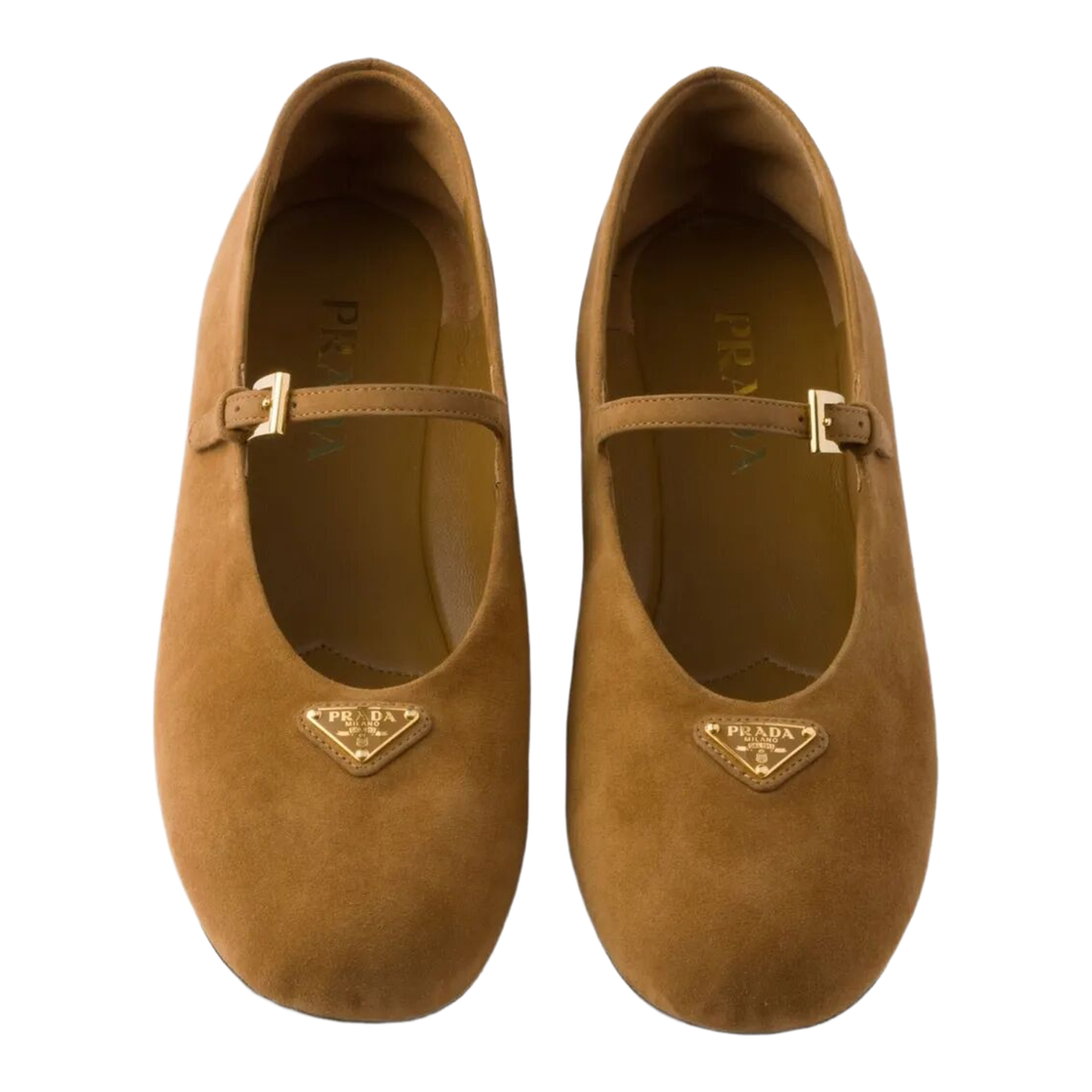 MAYFEYR - Prada - Round Toe Suede Ballerinas - 1F793NF005008