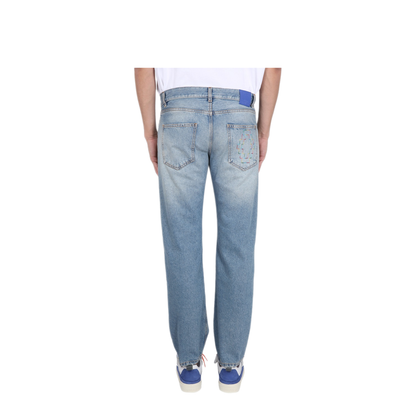 MAYFEYR - MARCELO BURLON COUNTY OF MILAN - Slim Fit Jeans - CMYA031S23DEN0014584