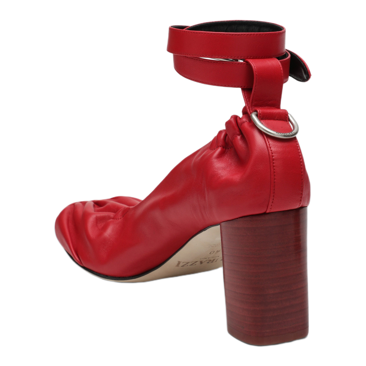 MAYFEYR - Durazzi Milano - Red D Collet E With D Ring Logo - SS26S08PE0040R001
