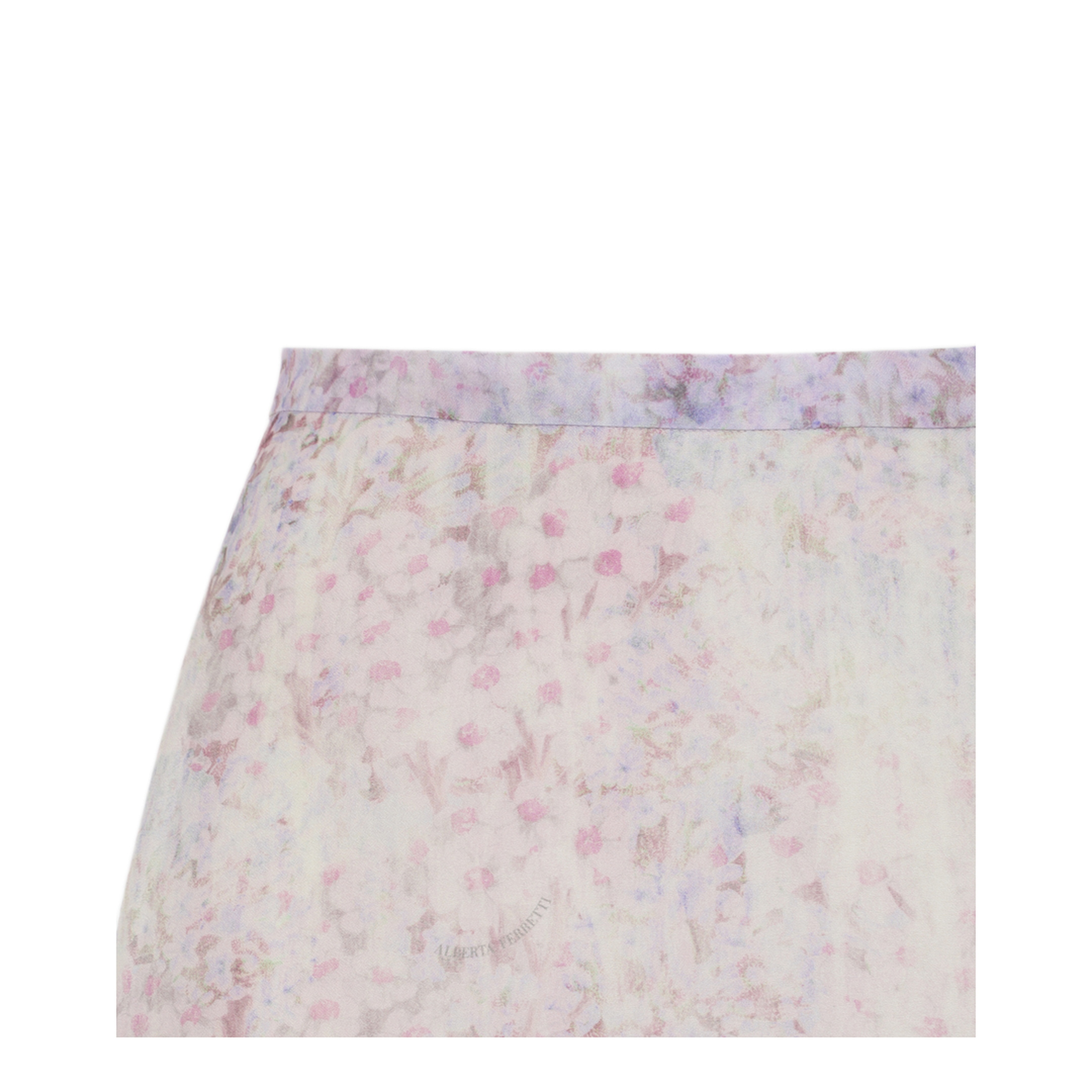 MAYFEYR - ALBERTA FERRETTI - Printed Organza Midi Skirt - A010716491240