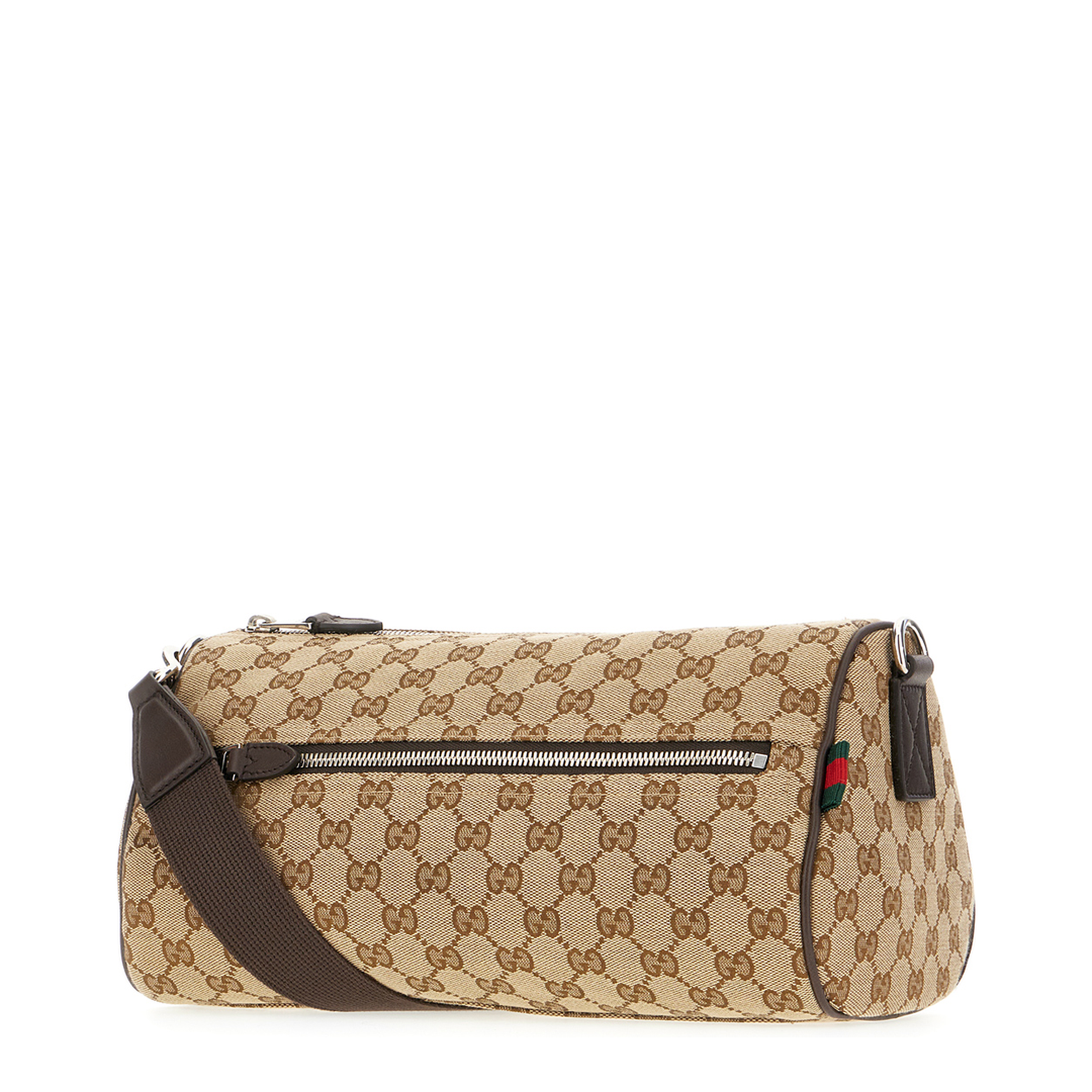 GG Canvas Small Cylinder Bag