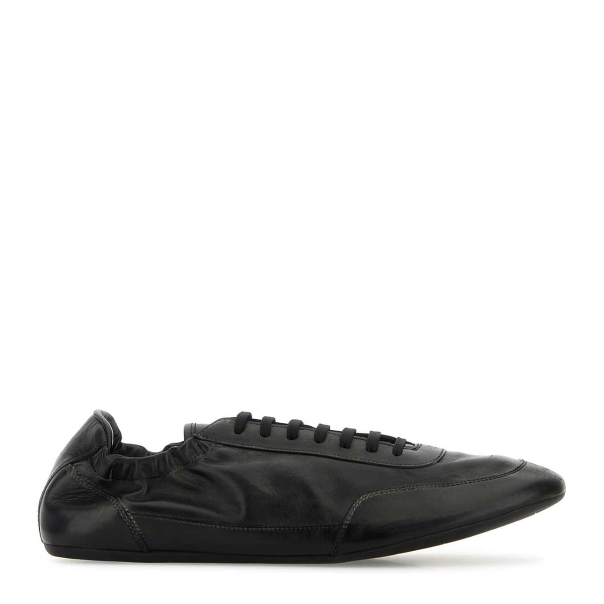 MAYFEYR - Prada - Collapse Black Leather Sneakers - 2EG479FG0017V6F0002