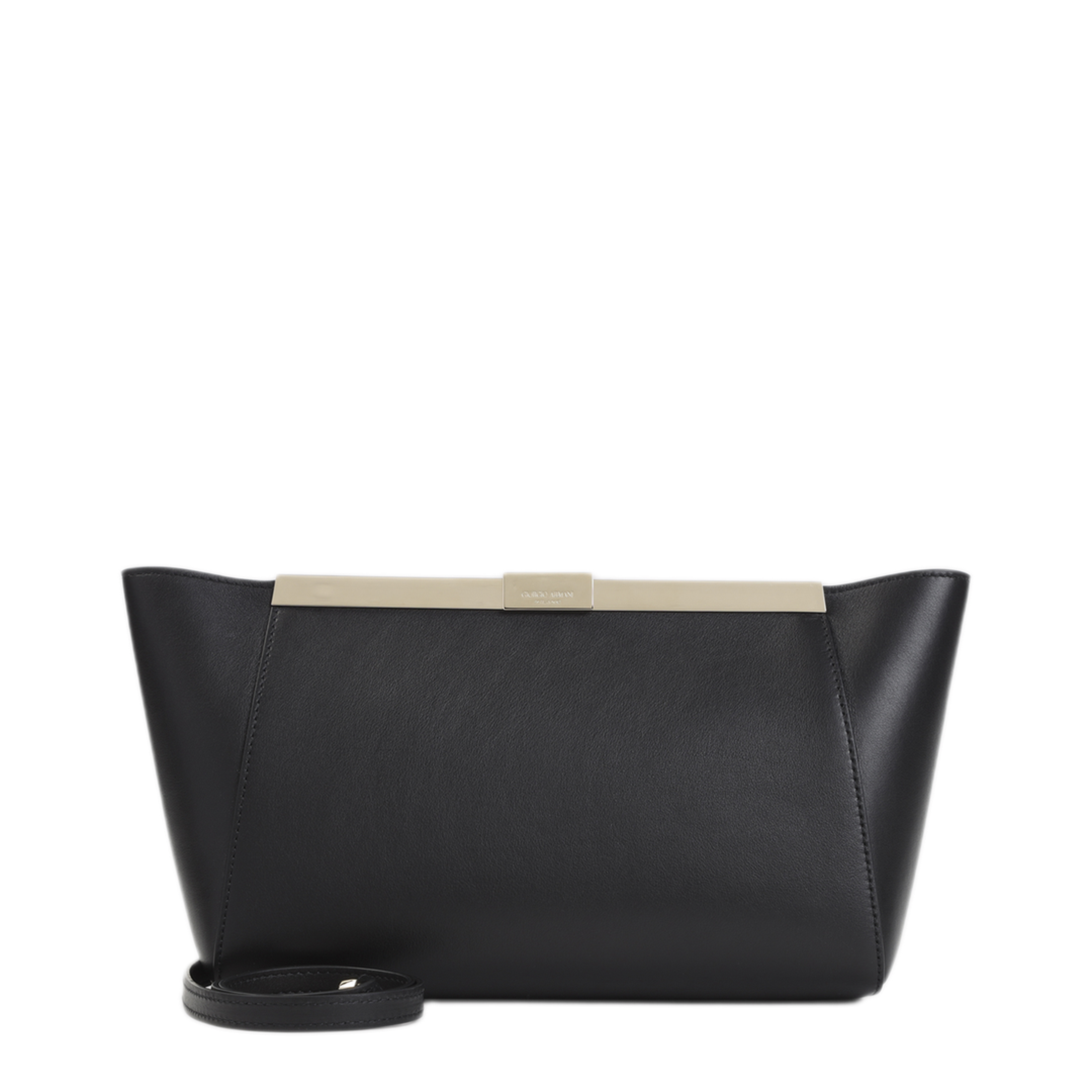 MAYFEYR - GIORGIO ARMANI - Black Leather Handbag - GW003953AF20989UC001
